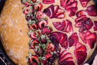 Strawberry Olive Oil Cake for Breakfast, Brunch and Dessert
