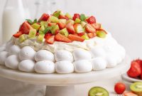 Summer Pavlova Recipe with Fresh Berries
