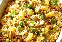 Pineapple Chicken and Rice Casserole Recipe