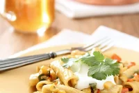 Creamy Green Chile Macaroni and Cheese