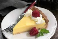 Creamy Lemon Tart Recipe with Buttery Crust