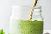 Zesty Green Tahini Sauce for Salads, Bowls & Dips