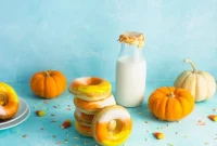 Candy Corn Donuts Recipe for Halloween