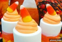 How to Make Edible Candy Corn Shot Glasses for Halloween