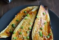 Miso-Glazed Japanese Eggplant