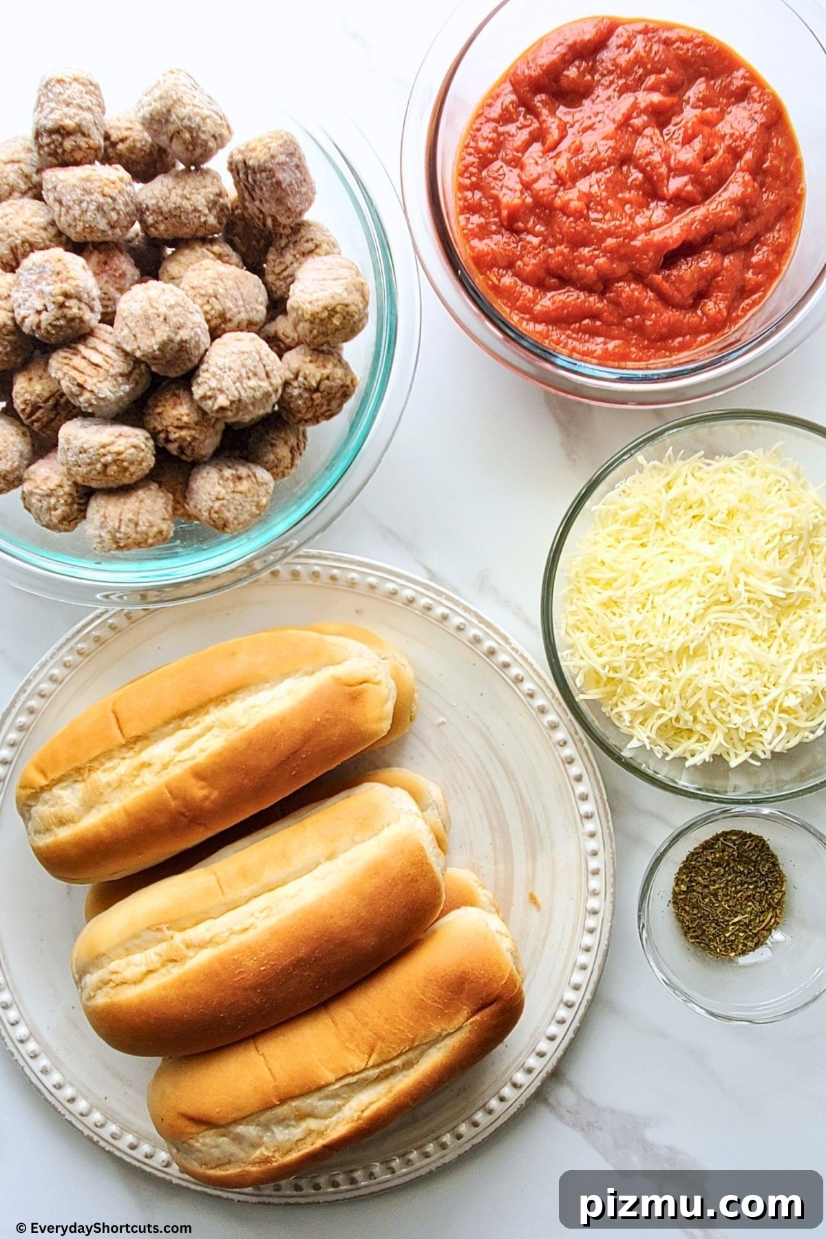 meatball sub ingredients