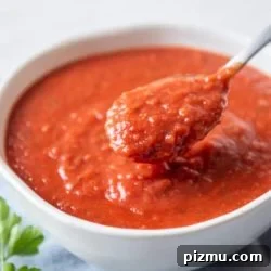 Low Carb Keto Tomato Sauce Recipe that's Homemade | EatBetterRecipes.com