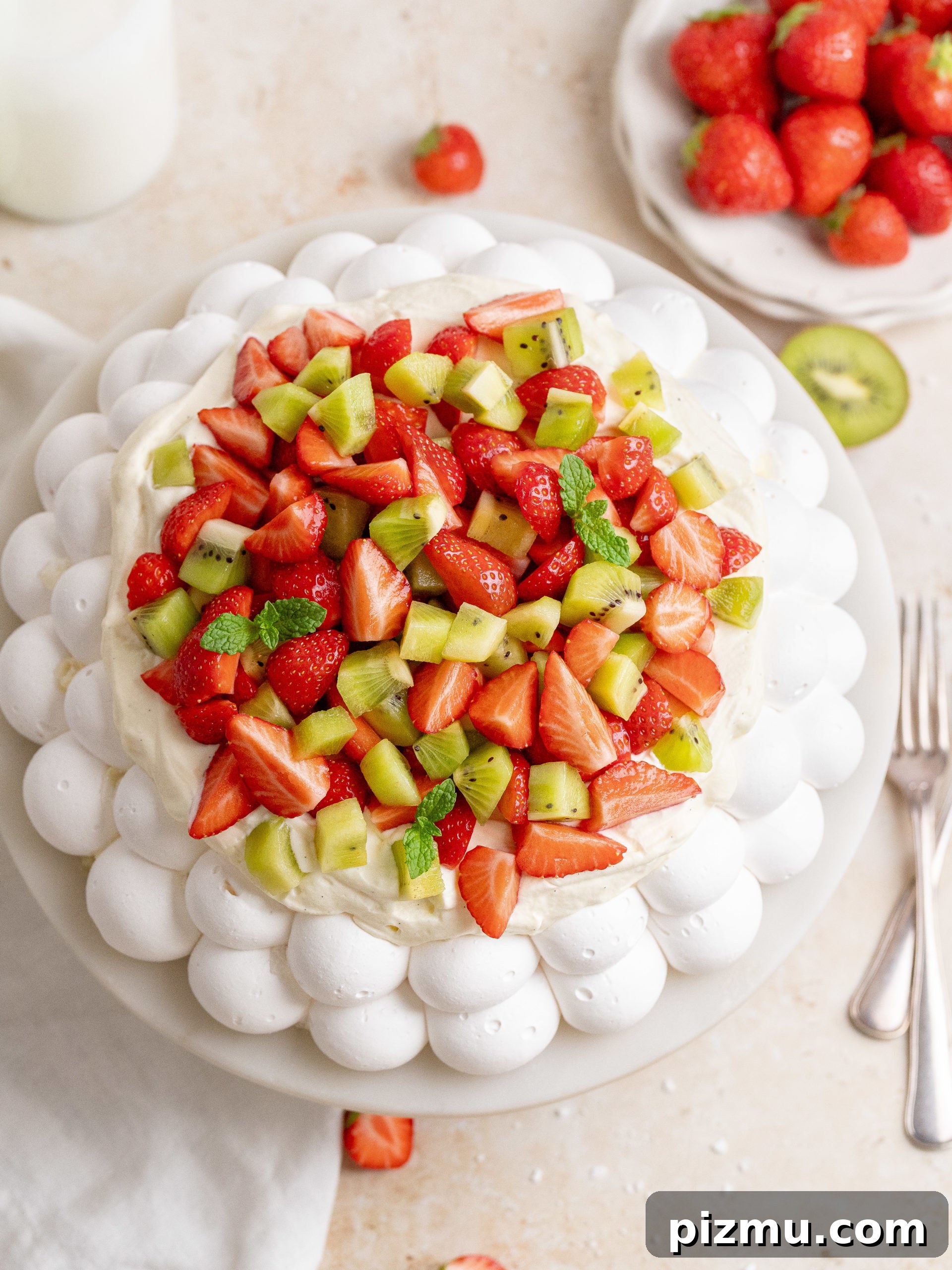 Summer Pavlova Recipe with Fresh Berries 2 Easy Summer Pavlova
