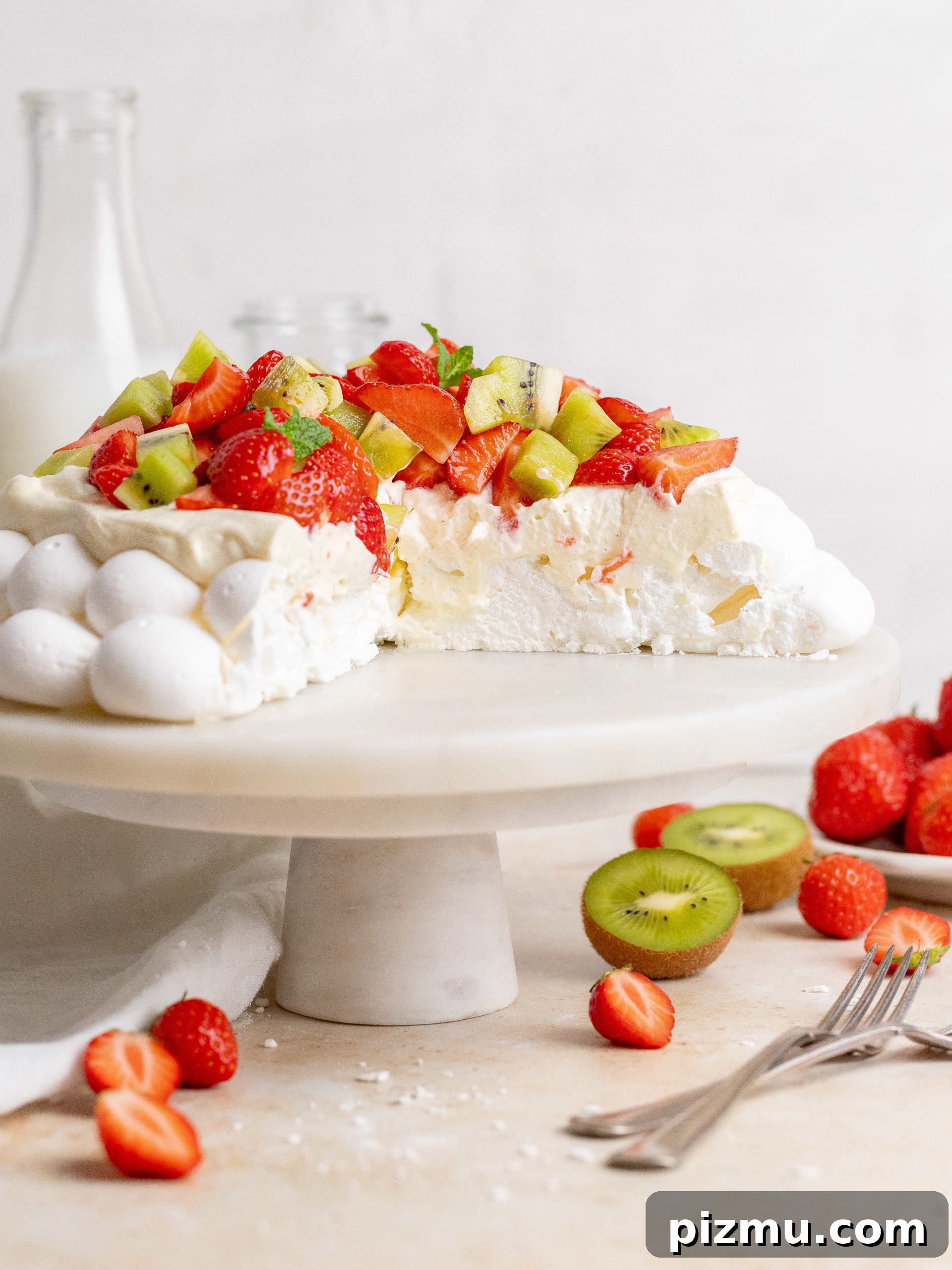 Summer Pavlova Recipe with Fresh Berries 8 Pavlova with fruits
