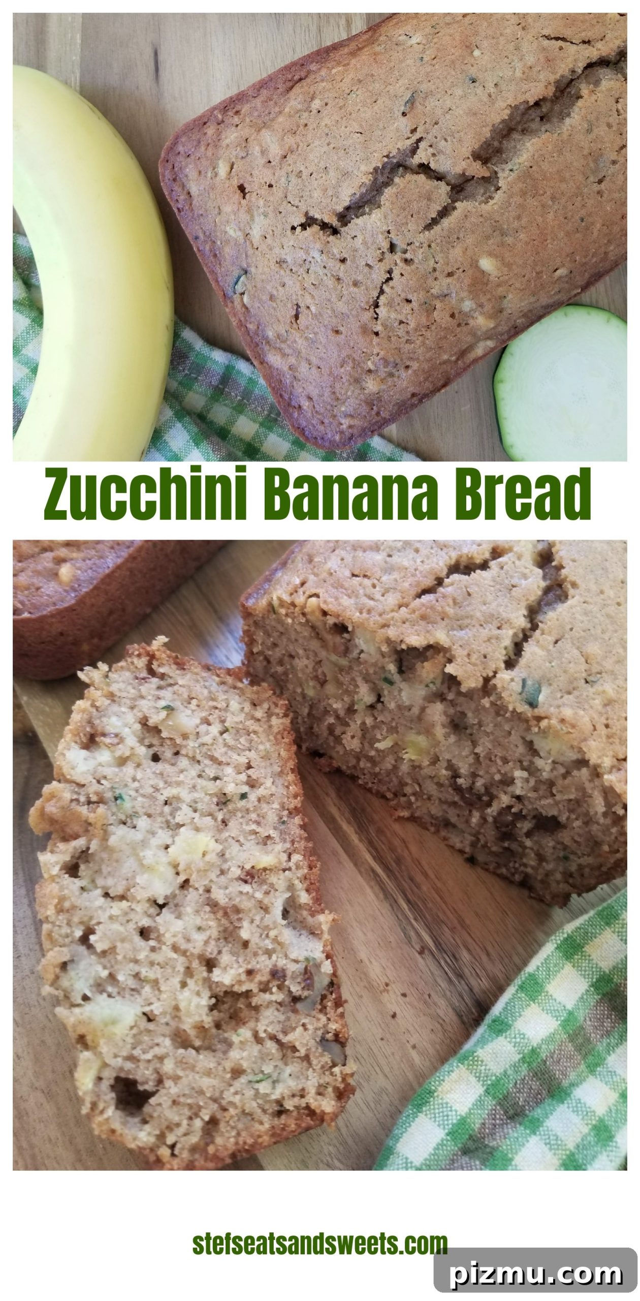 Moist Zucchini Banana Bread Recipe 6 Zucchini banana bread
