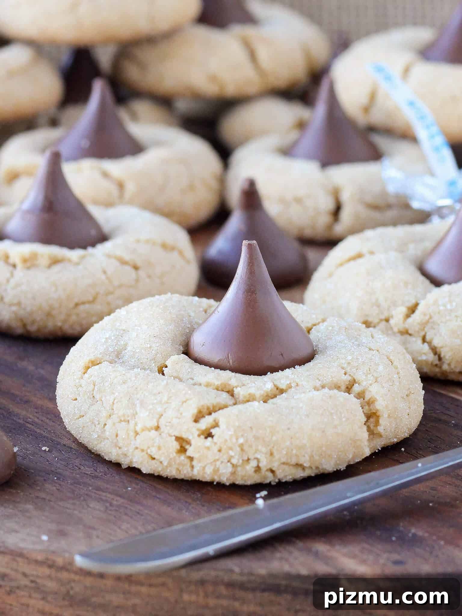 20 Classic Christmas Cookie Recipes to Bake This Season 8 Peanut Butter Blossoms fresh baked traditional christmas cookies.