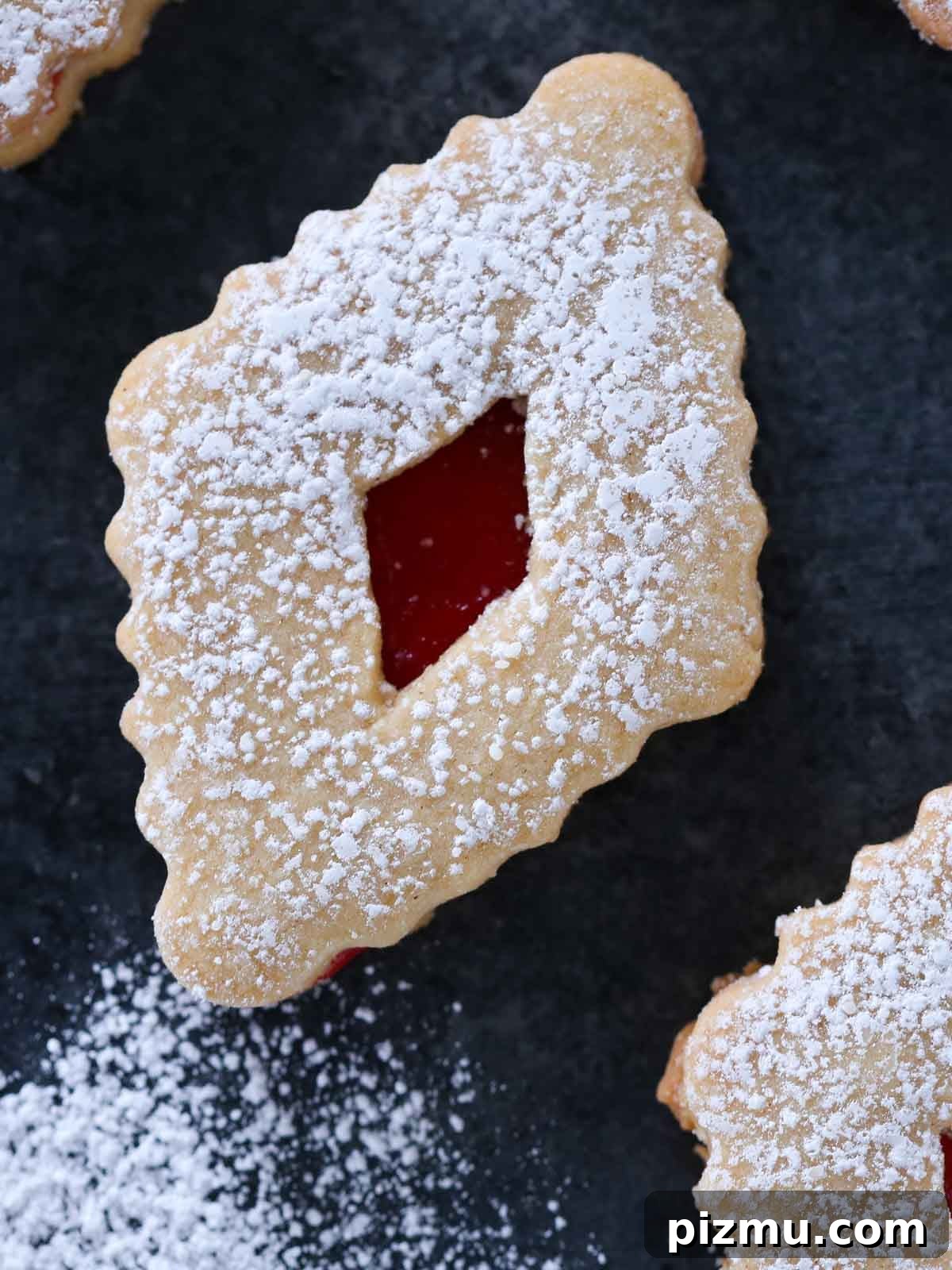 20 Classic Christmas Cookie Recipes to Bake This Season 16 one linzer cookie.