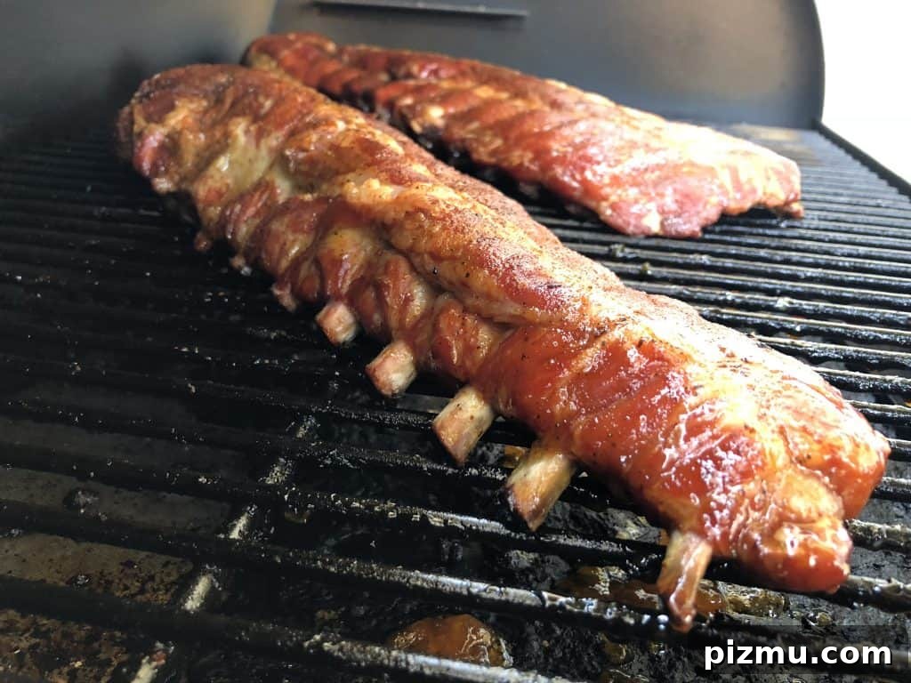 Jalapeño Popper Ribs with Cream Cheese & Bacon 3 Smoked Baby Backs