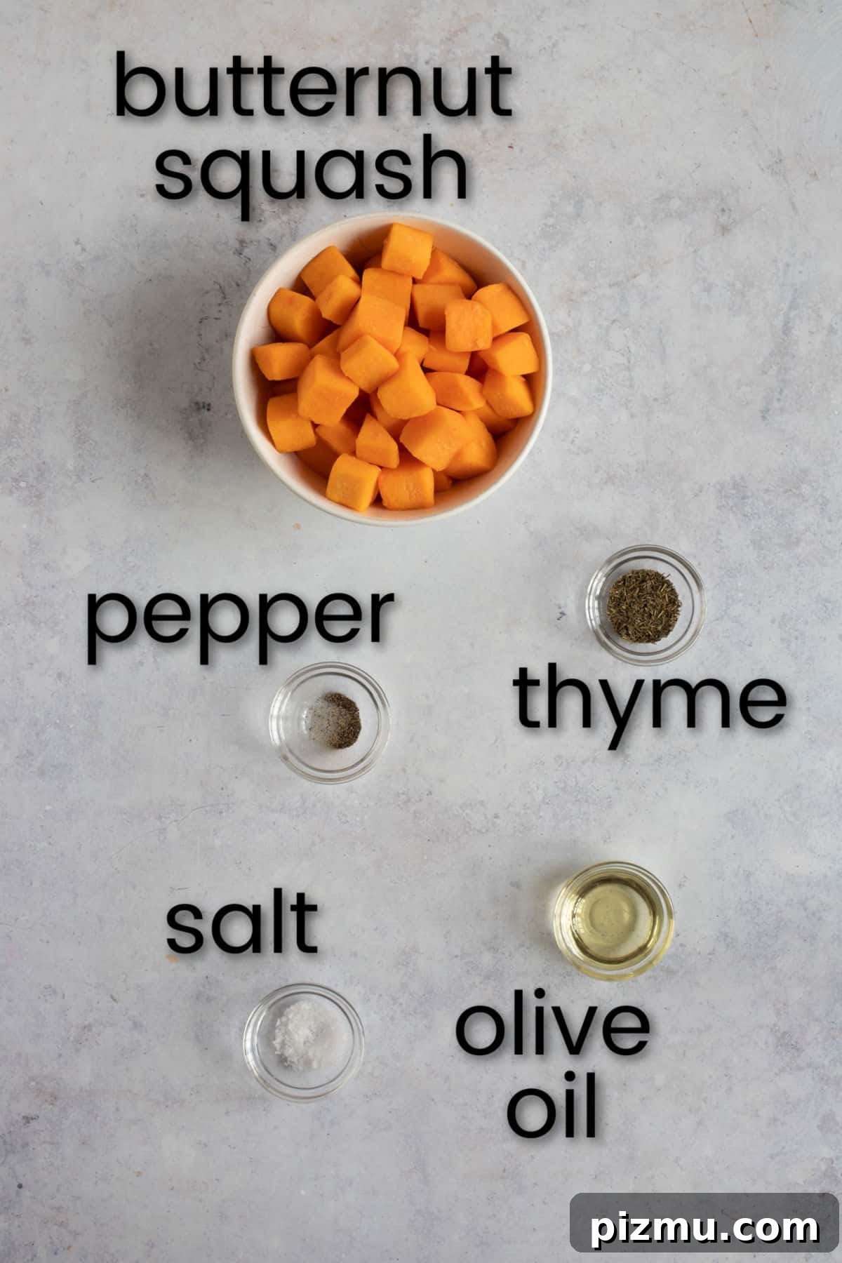 Crispy Air Fryer Butternut Squash with Garlic and Herbs 3 Ingredients for air fryer butternut squash.