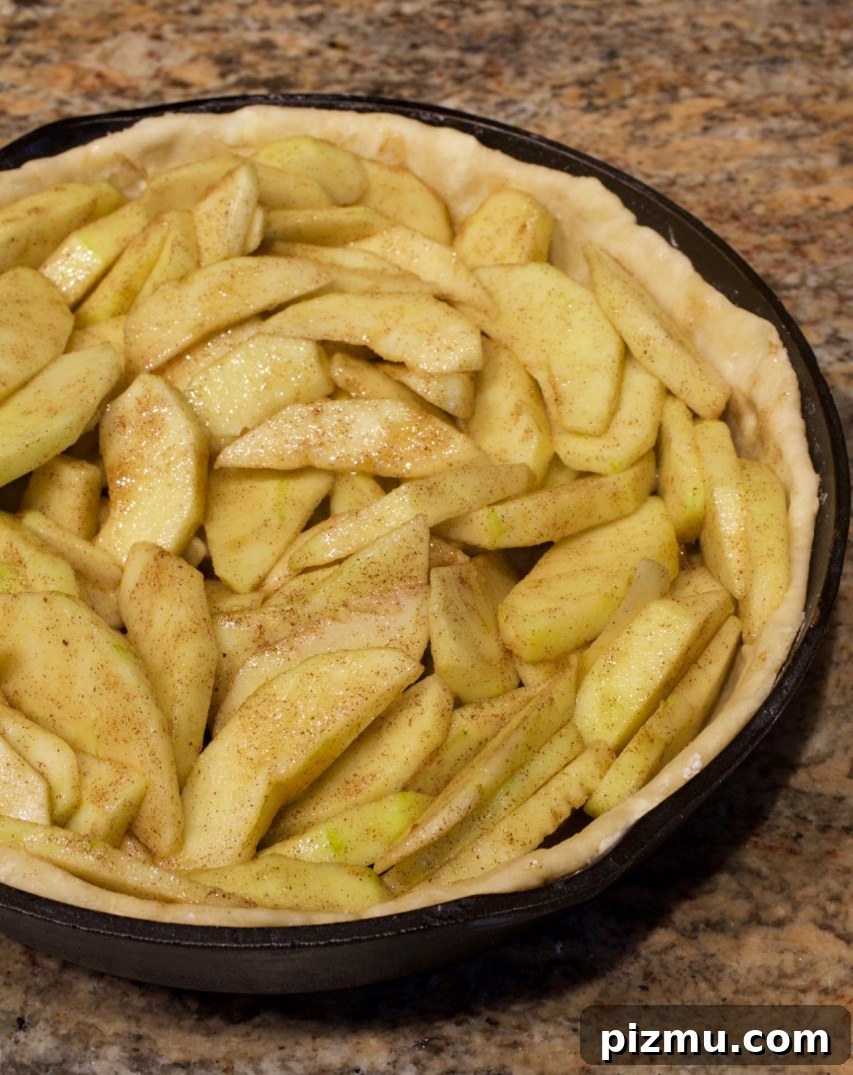 Skillet Apple Streusel Pie with Cinnamon Crunch 5 Streusel topping ingredients
