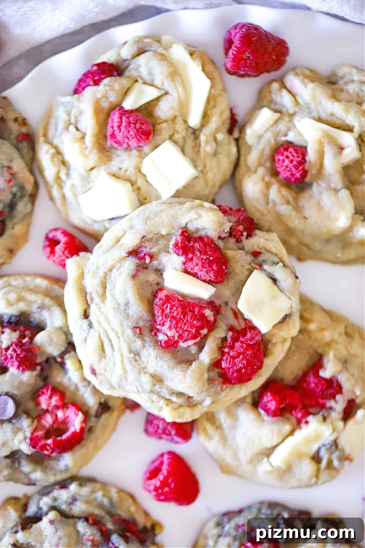 Irresistible Raspberry White Chocolate Cookies 2 Best-Ever Raspberry Chocolate Cookies