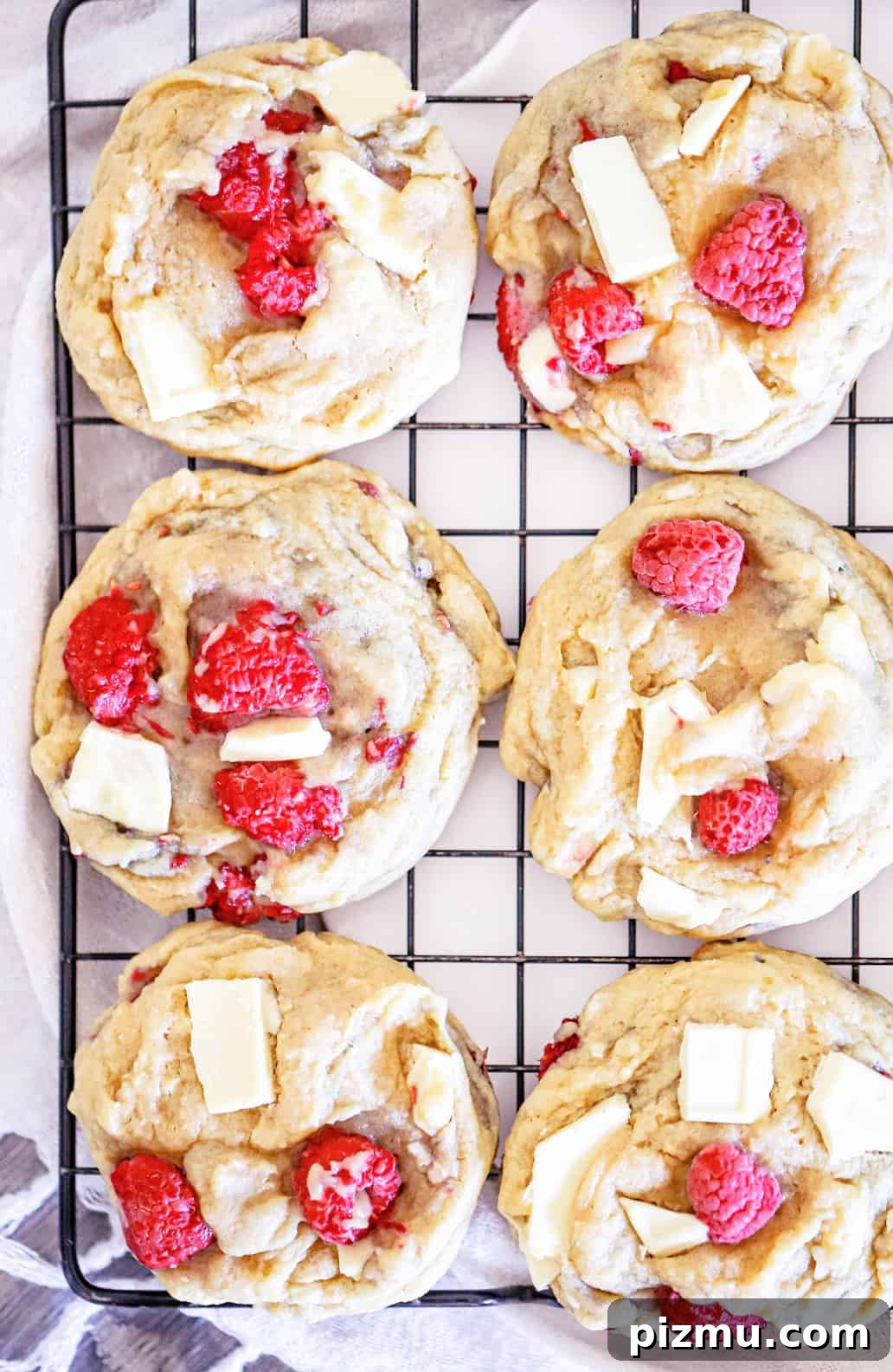 Irresistible Raspberry White Chocolate Cookies 3 Best-Ever Raspberry white Chocolate Cookies recipe