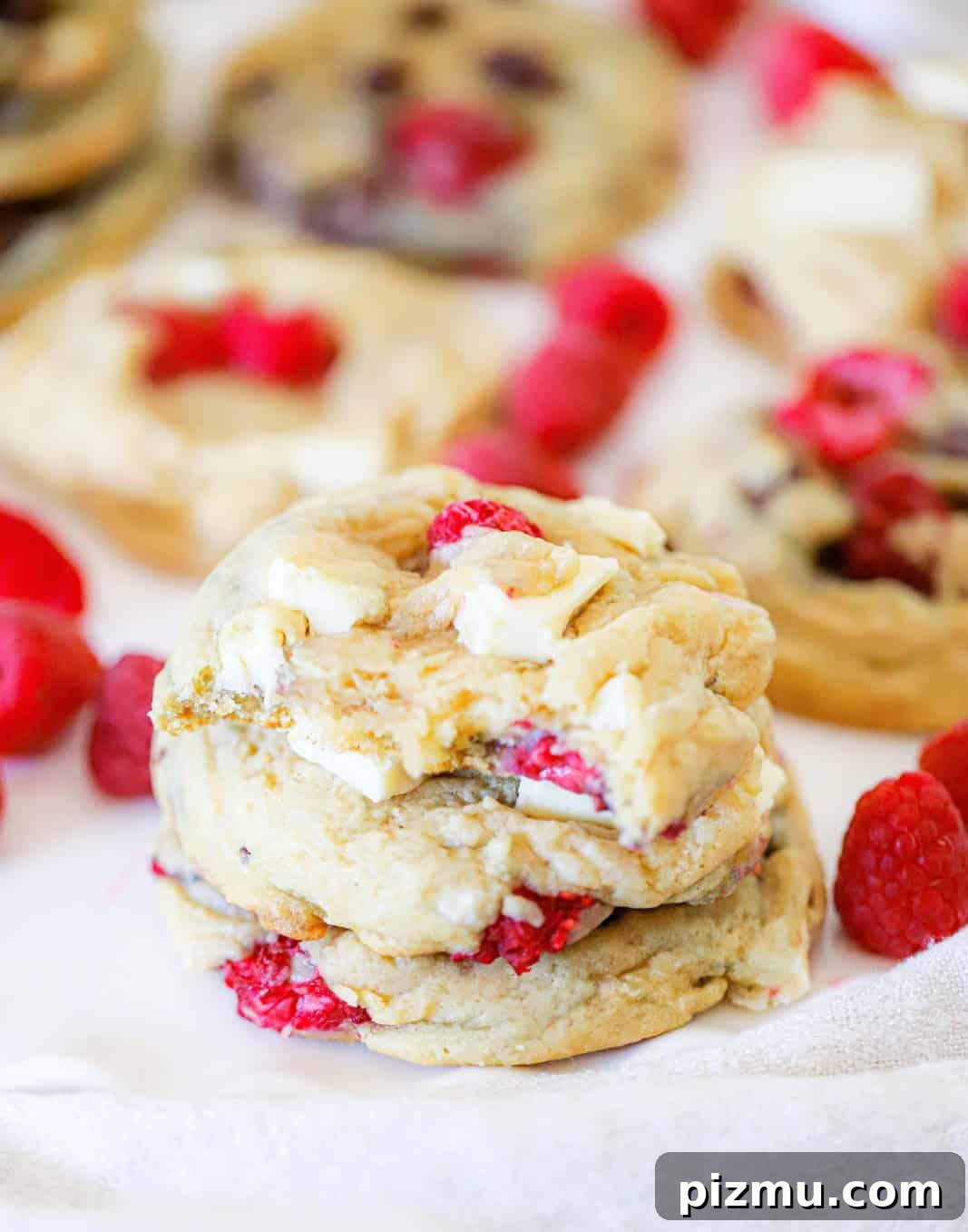 Irresistible Raspberry White Chocolate Cookies 4 Best-Ever Raspberry Chocolate Cookies