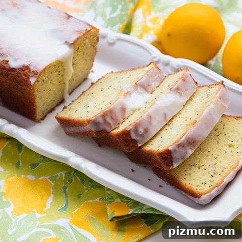 Meyer Lemon Poppy Seed Loaf