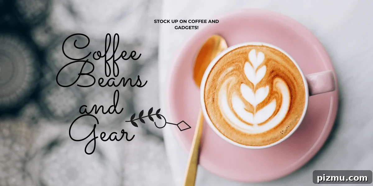 How to Make Café con Leche: Classic Spanish Coffee Recipe 6 Coffee beans and gear banner