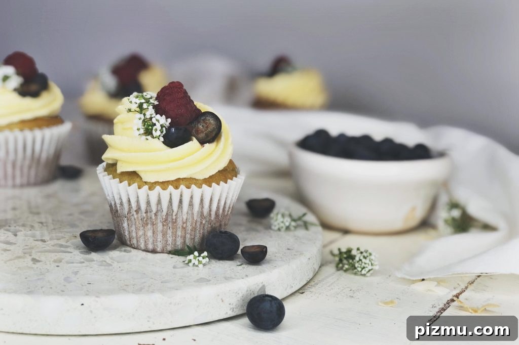 Fluffy Vegan Vanilla Cupcakes Recipe 2 img 345 1