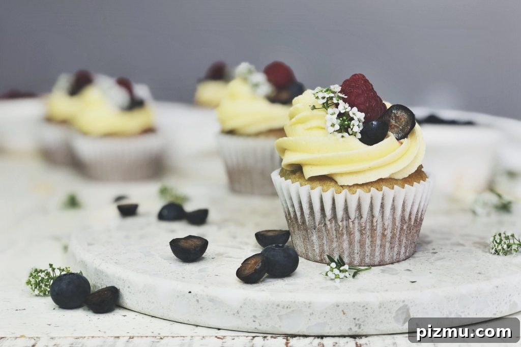 Fluffy Vegan Vanilla Cupcakes Recipe 4 img 345 3