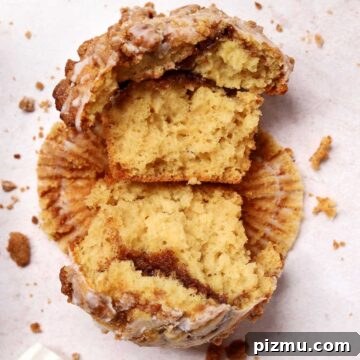Sour Cream Coffee Cake Muffins Recipe with Cinnamon Streusel 11 sour cream coffee cake muffins