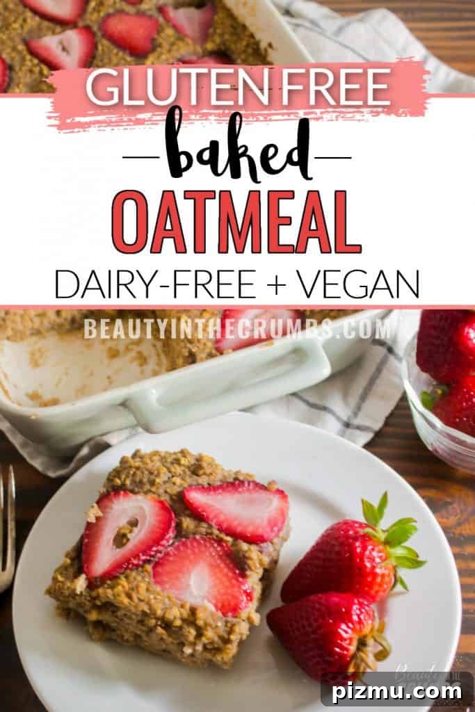 Quick Strawberry Baked Oatmeal - Kid-Friendly Breakfast 2 easy strawberry oatmeal bake recipe