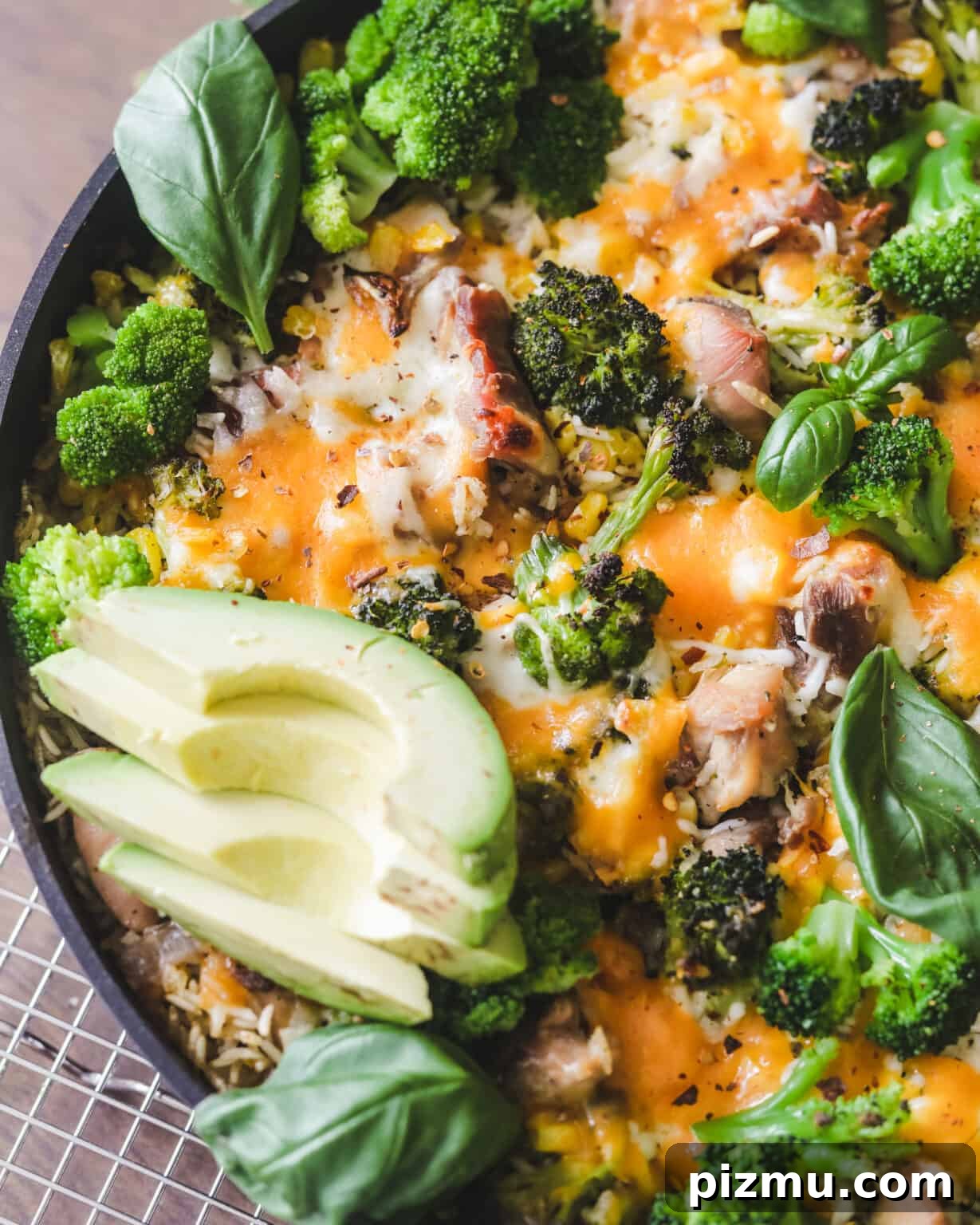 Cheesy Chicken, Broccoli and Rice Casserole 4 img 4355 3