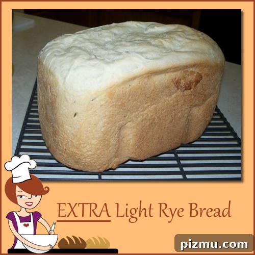Extra-Light Rye Bread Recipe: Soft, Airy Loaf 2 Extra Light Rye Bread