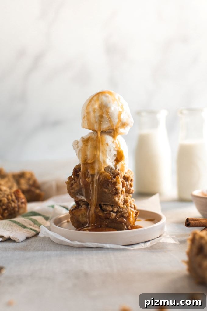 Apple Crisp Blondie Bars