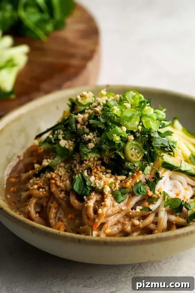 Cold Sesame Noodles with Spicy Peanut Sauce 2 cold-sesame-noodles