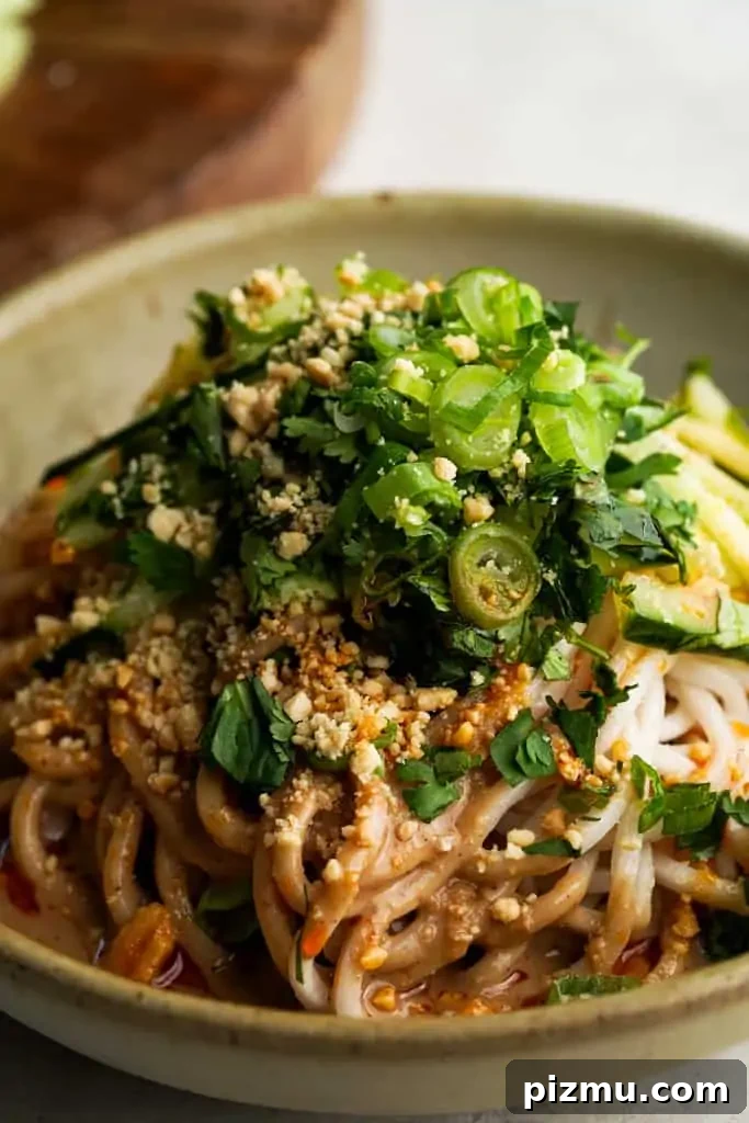 Cold Sesame Noodles with Spicy Peanut Sauce 5 cold-sesame-noodles-recipe