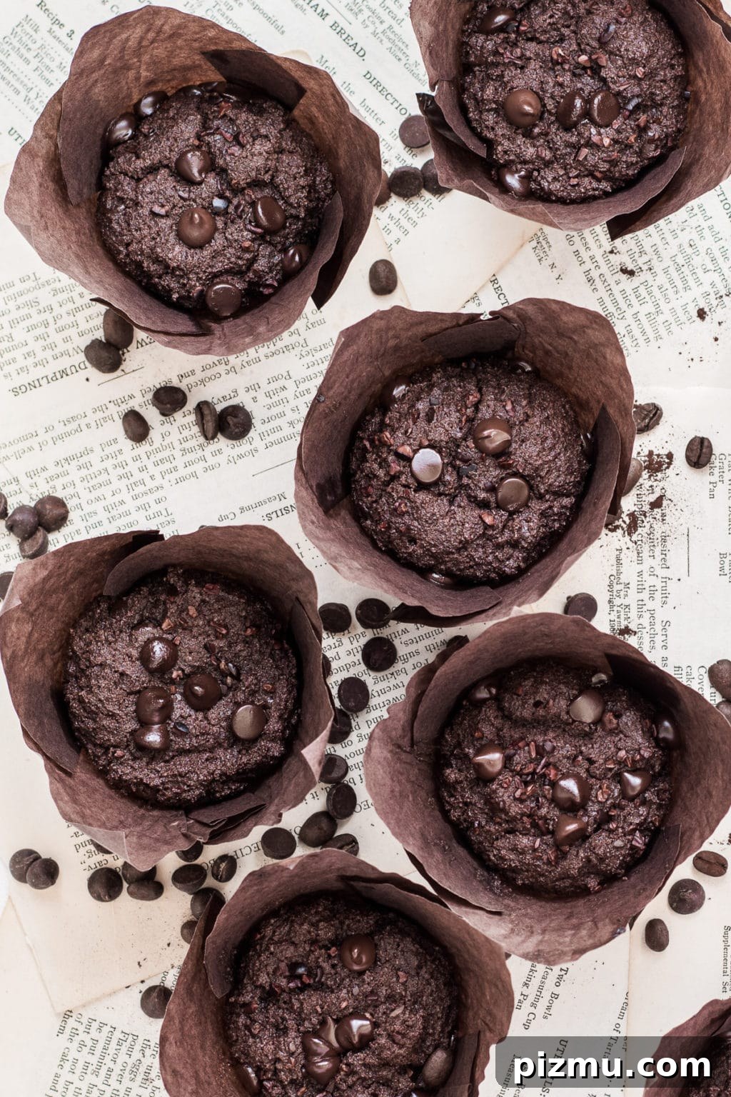11 Keto Muffins for Quick Grab-and-Go Mornings 12 Keto chocolate espresso muffins with rich cocoa flavor, a gluten-free breakfast idea for low-carb and non-egg breakfast lovers. The image intended to show an example of keto muffin recipes you can make on a carb restricted diet.