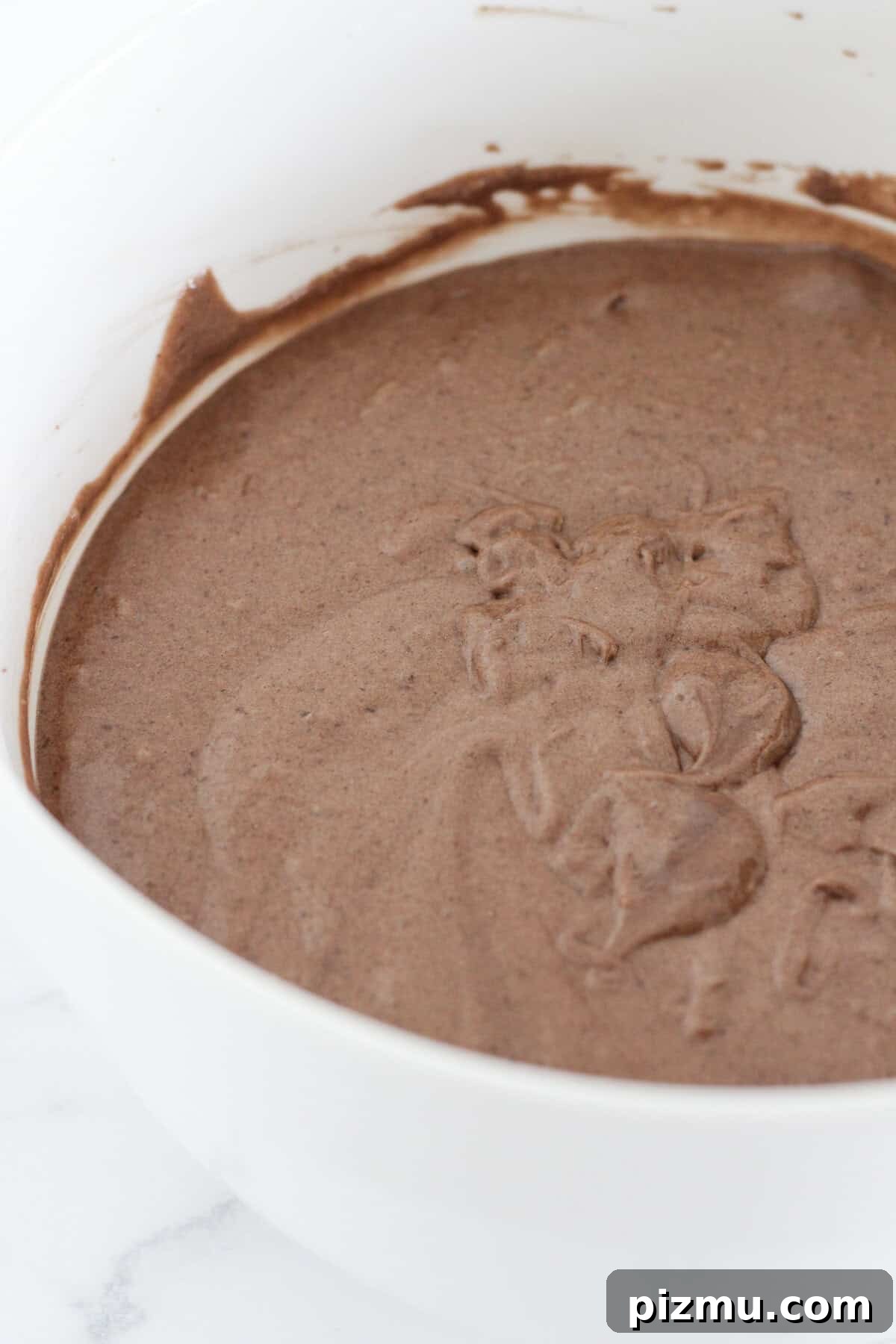 Moist Texas Sheet Cake Bundt: Chocolate Bundt Cake Recipe 4 Making the chocolate cake batter for this Texas Sheet Cake.