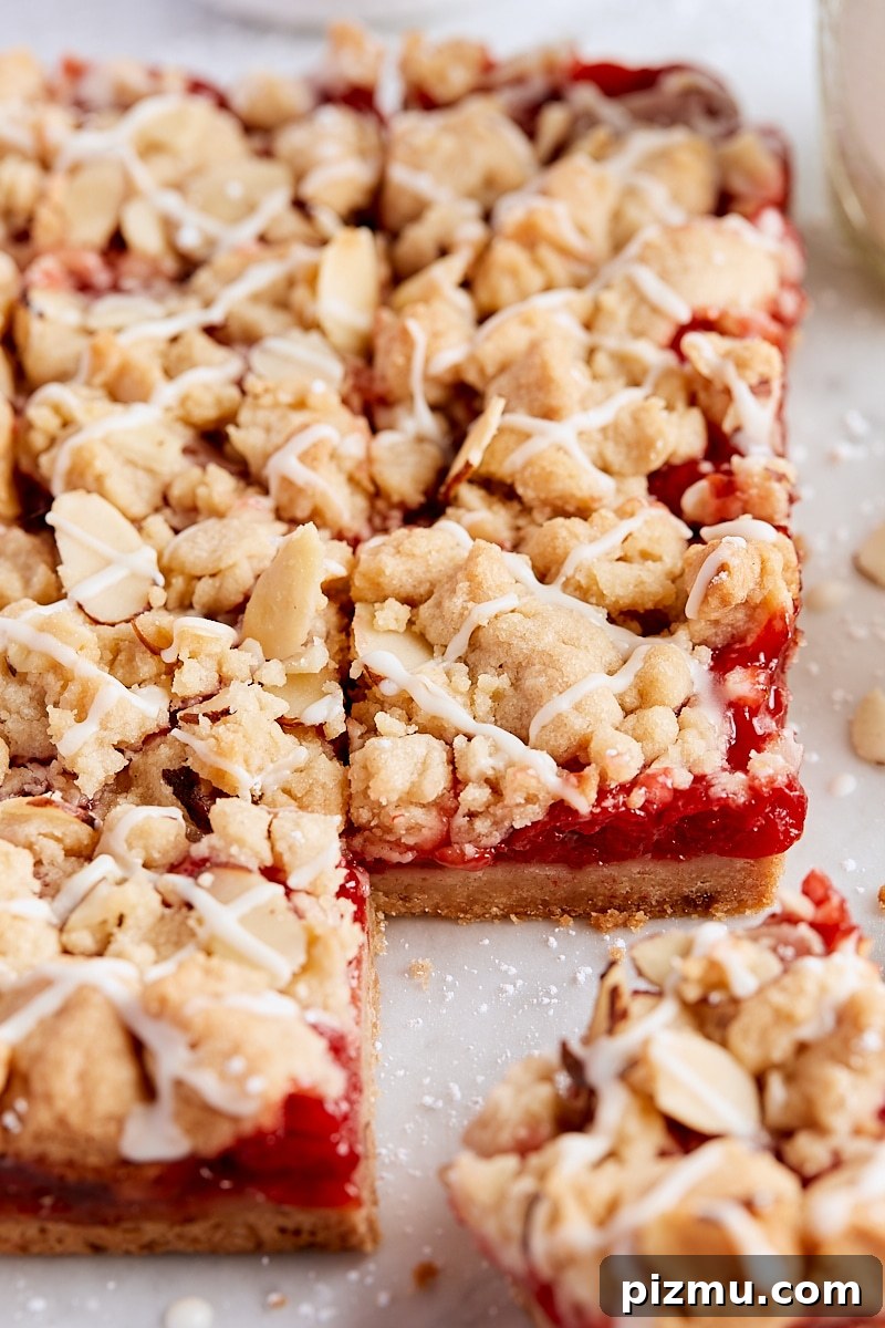Cherry Pie Bars with Luscious Cherry Filling 2 Cherry Pie Bars