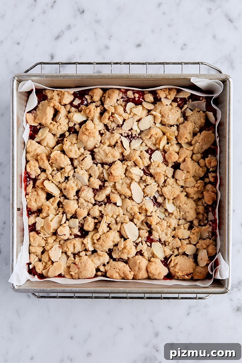 Cherry Pie Bars with Luscious Cherry Filling 10 Baked cherry pie bars
