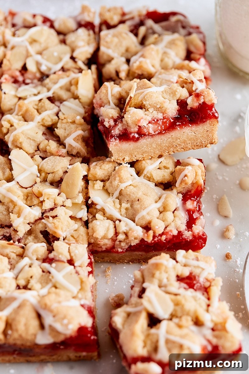 Cherry Pie Bars with Luscious Cherry Filling 11 Glazed cherry pie bars