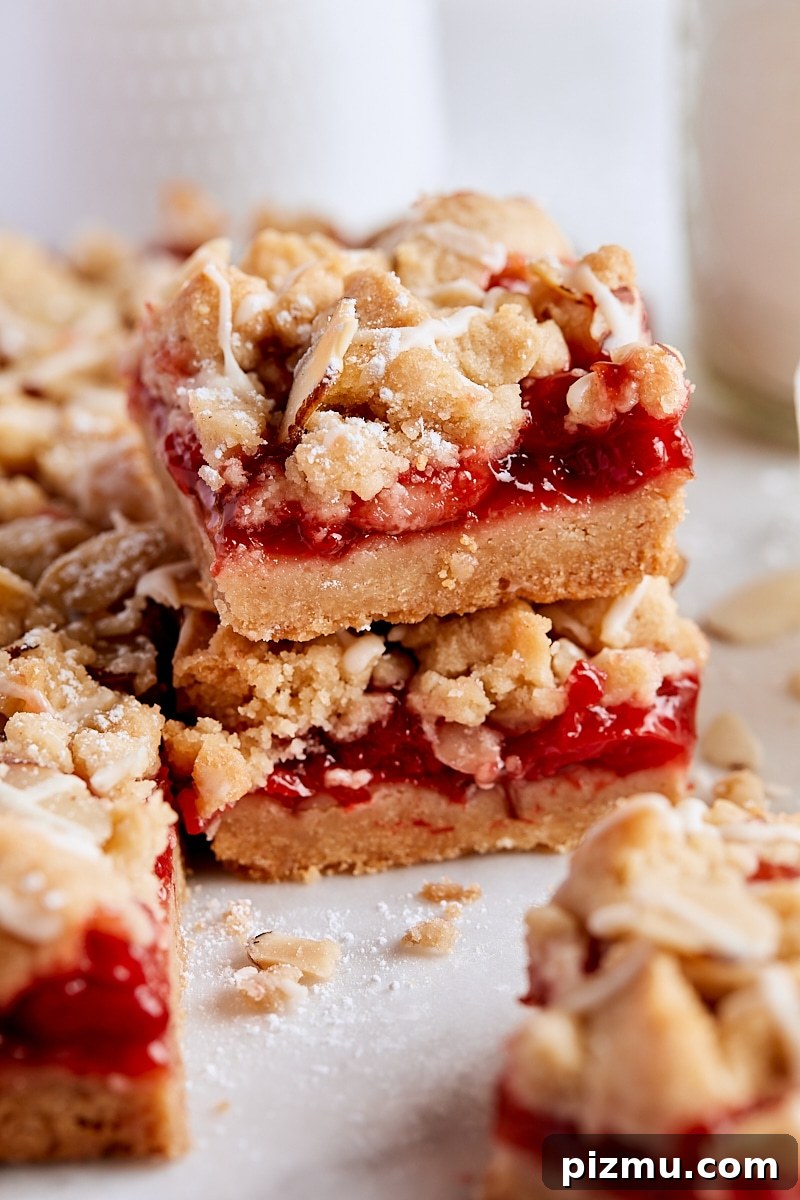 Cherry Pie Bars with Luscious Cherry Filling 3 Cherry Pie Bars
