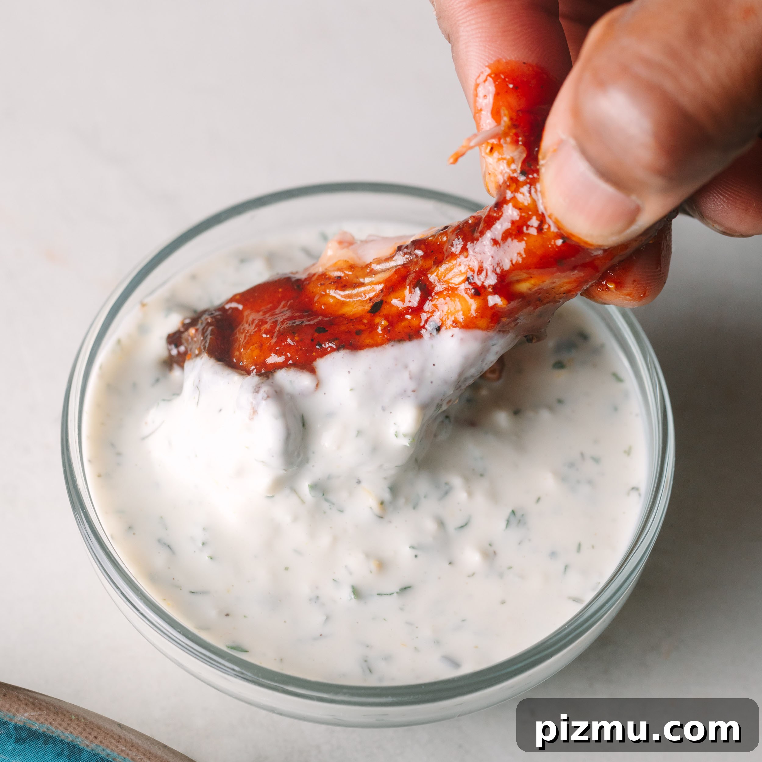Buffaque Wings Recipe: Buffalo BBQ Chicken Wings 15 Buffaque wings and sides